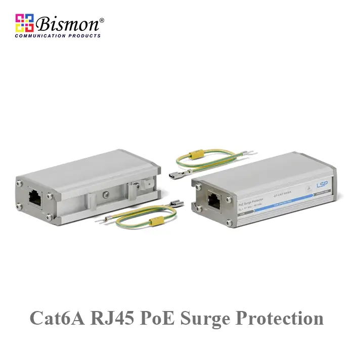 Cat.6A PoE Surge Protector (Class II / Type 2) speed 10GB Din-Rail